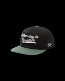 Dark Seas Paradise Hat Black-Green / One Size