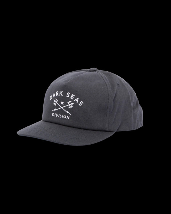Dark Seas Tridents Snapback Hat Navy / One Size