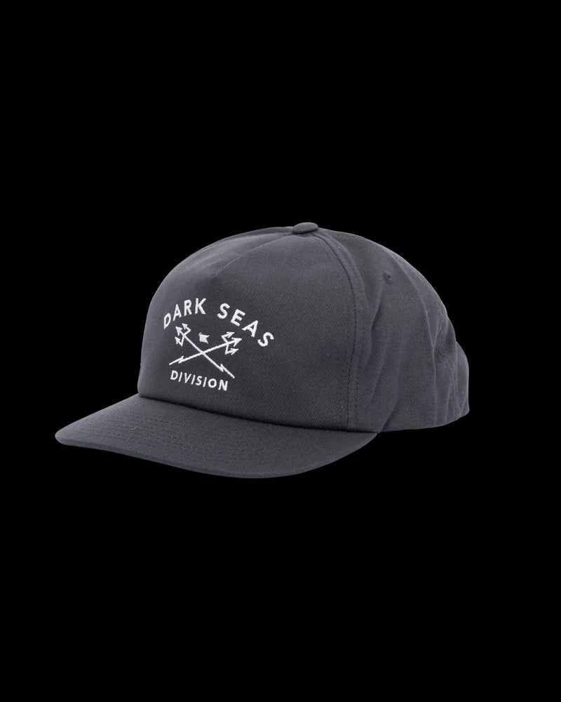 Dark Seas Tridents Snapback Hat Navy / One Size