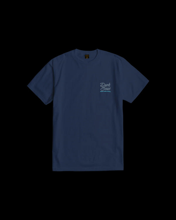 Dark Seas Watchman Premium T-Shirt Navy / 2X-LARGE