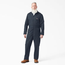 Dickies Men's Dark Navy Long Sleeve Basic Blended Coverall D486110
