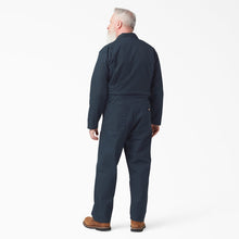 Dickies Men's Dark Navy Long Sleeve Basic Blended Coverall D486110