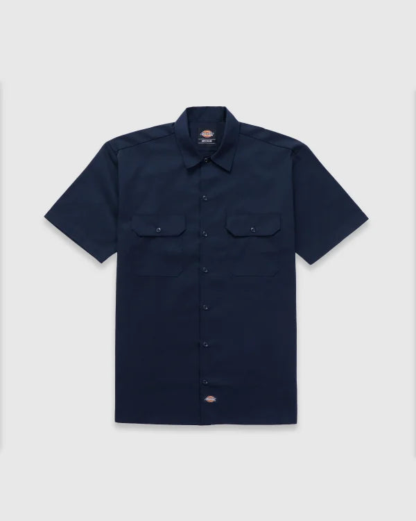 Dickies 1574 Work Shirt Navy / Large
