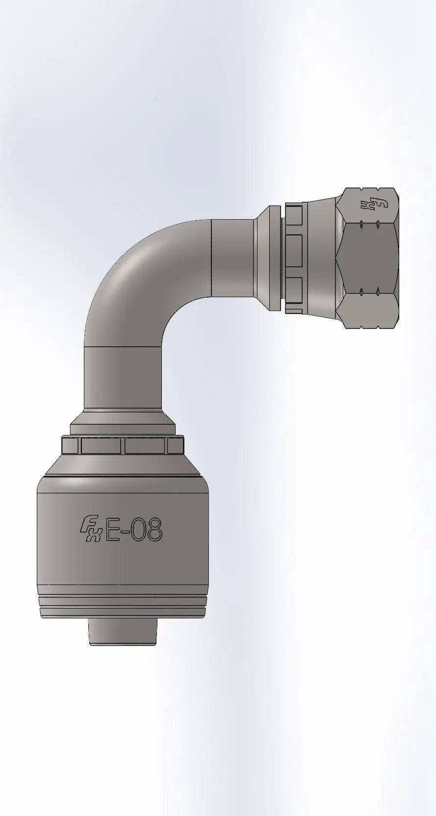 Echelon 2 Wire Female JIC 90