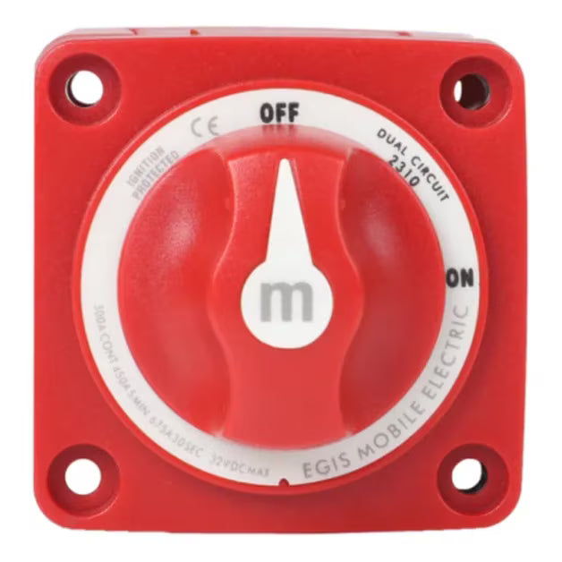 EGIS 2310 m-Series 300A Dual Circuit Battery Switch Off/On