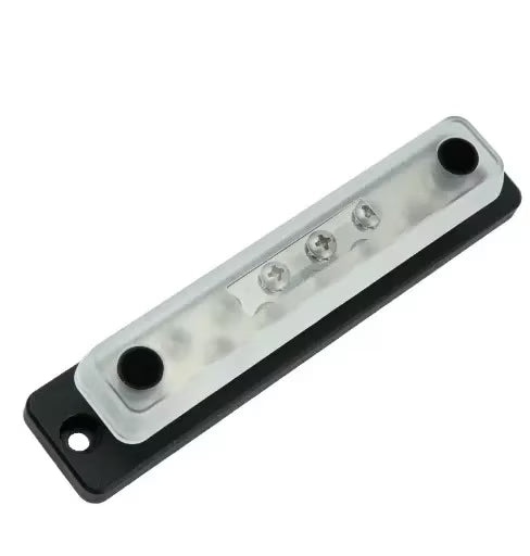 EGIS CommonBus Dual 1/4" Stud + Ten #8 Screws - 150 Amp w-Cover Retail Pack