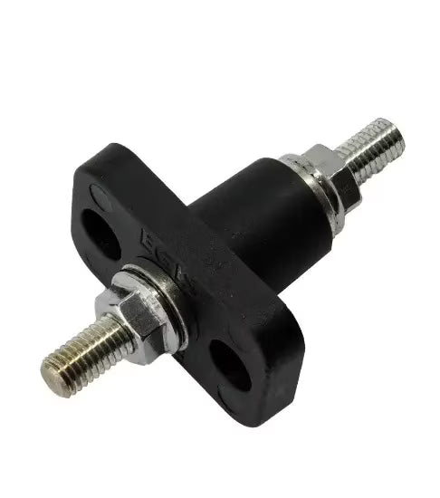 EGIS Feed Through Terminal Black M10 (3/8") Retail Pack