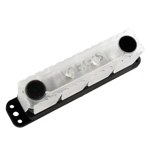 EGIS PowerBar - Four M10(3/8") Studs +4 Circuits (#8) - 600 Amp Retail Pack