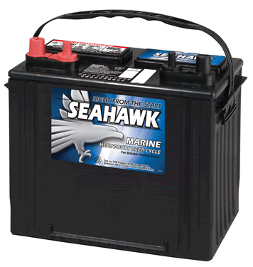East Penn Seahawk Group 24 Deep Cycle Marine Battery-615MCA