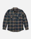 Salty Crew Fathom Ls Tech Flannel Midnight Navy / L