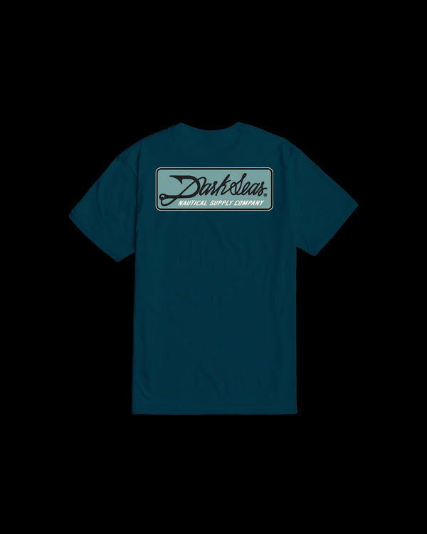 Dark Seas Fish Hook-Tee Pine / LARGE