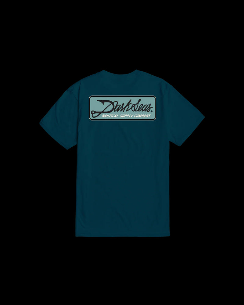 Dark Seas Fish Hook-Tee Pine / LARGE
