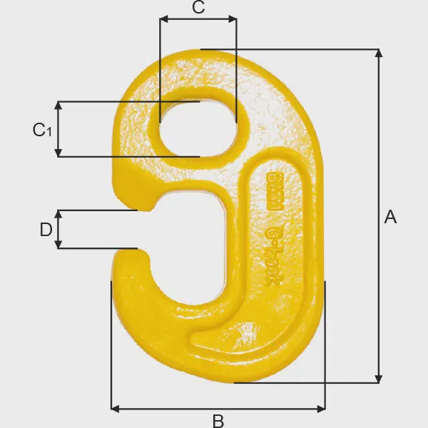 The Blue Line - Blue Line G Hook w/ Ring