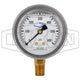 Dixon - Liquid Filled Lower Mount Stainless Case Pressure Gauge