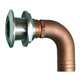 Groco 90-Degree Thru Hull To Hose 1-1/2''