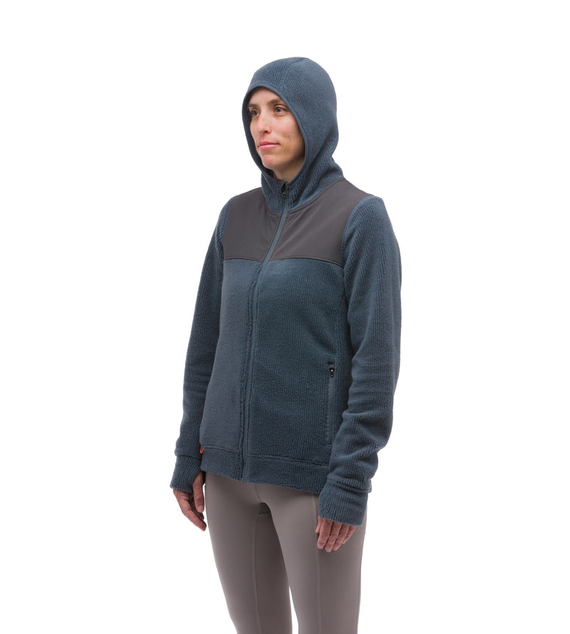 Grundens Women's Bering Fleece Full-Zip Hoodie