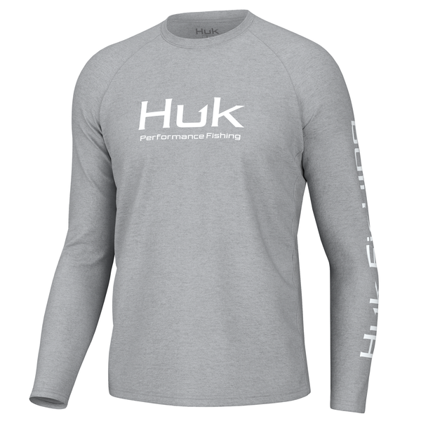 Huk Pursuit Heather LS Shirt