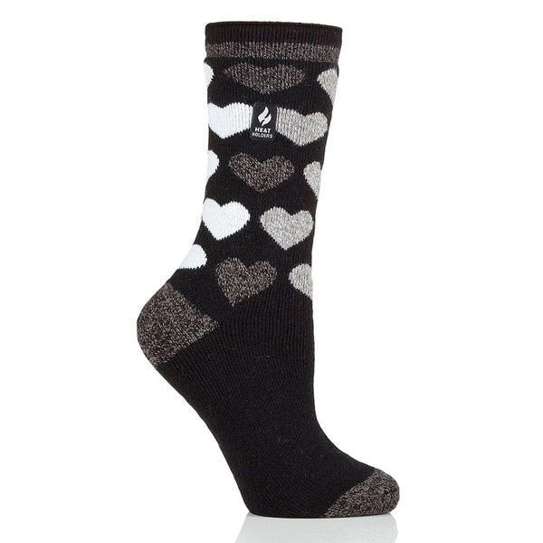 Heat Holders Women's Jennifer Lite Heart Crew Socks