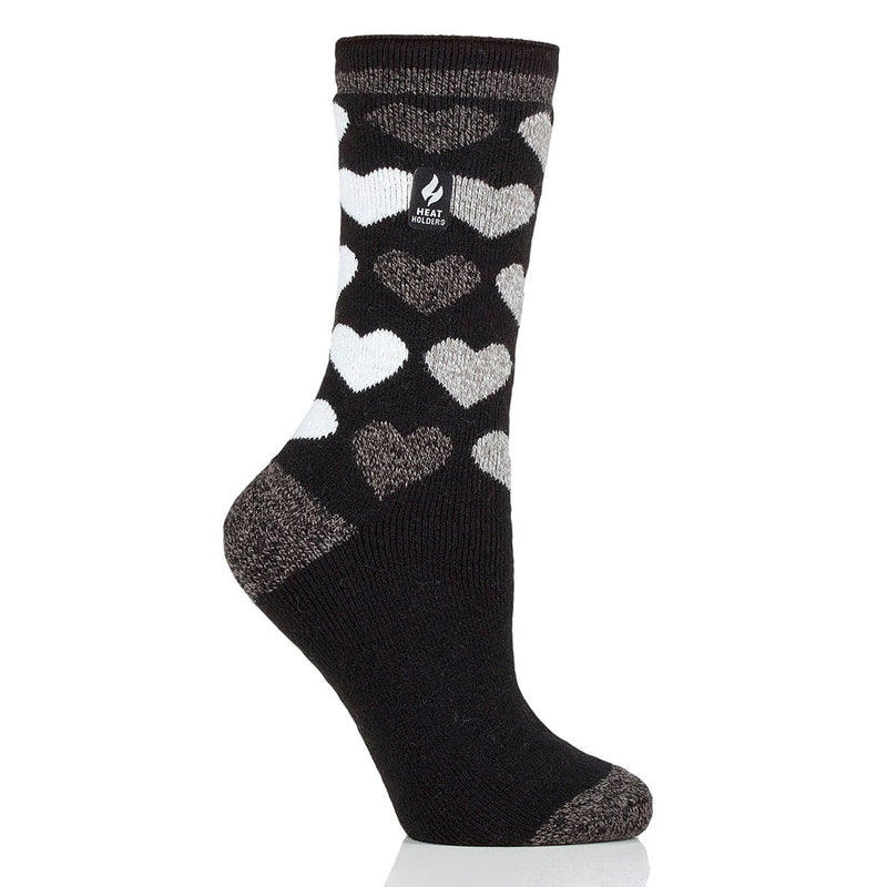 Heat Holders Women's Jennifer Lite Heart Crew Socks