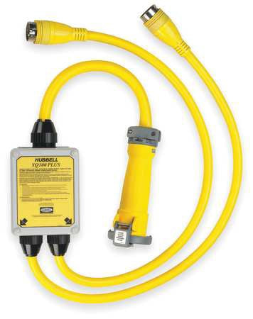 Hubbell YQ100 Plus Y Adapter 100A 125/250 - 2 50A 125/250