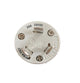 Hubbell HBL328DCPW 30A 28V DC Locking Connector Male White
