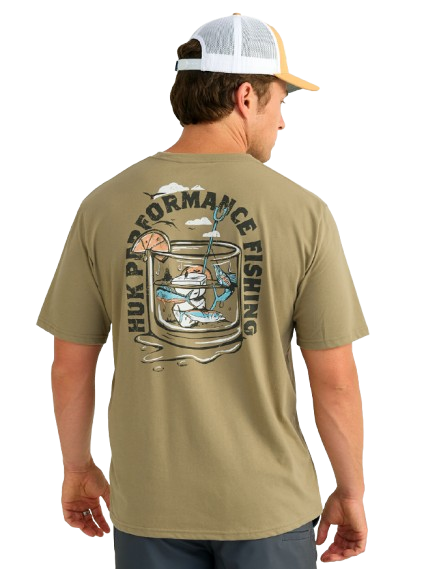 Huk Marlin On Ice Tee