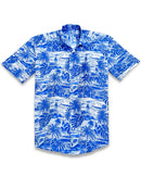 Hawaiianize Bahamas Shirt Medium / Blue