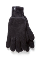 Heat Holders Nevis Flat Knit Gloves Black / Medium / Large