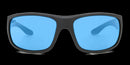 Hobie Hull Float Sunglasses Satin Black / Cobalt Mirror