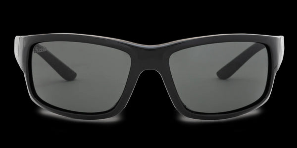 Hobie Snook Sunglasses Shiny Black / Grey Mirror