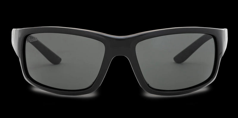 Hobie Snook Sunglasses Shiny Black / Grey Mirror