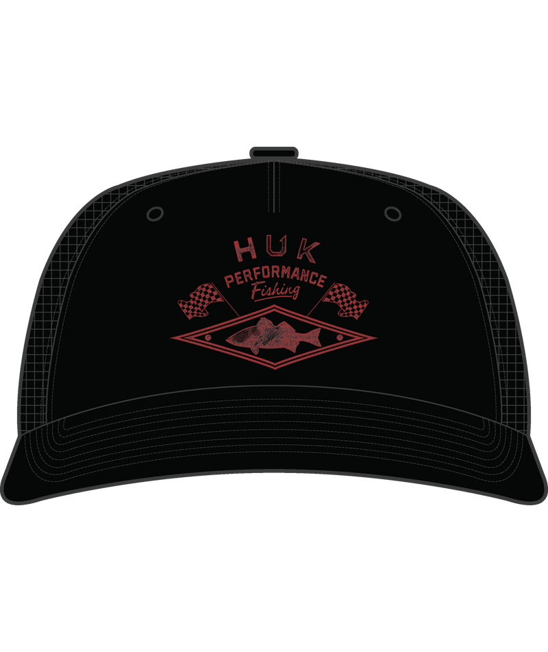 Huk Checkered Flag Trucker