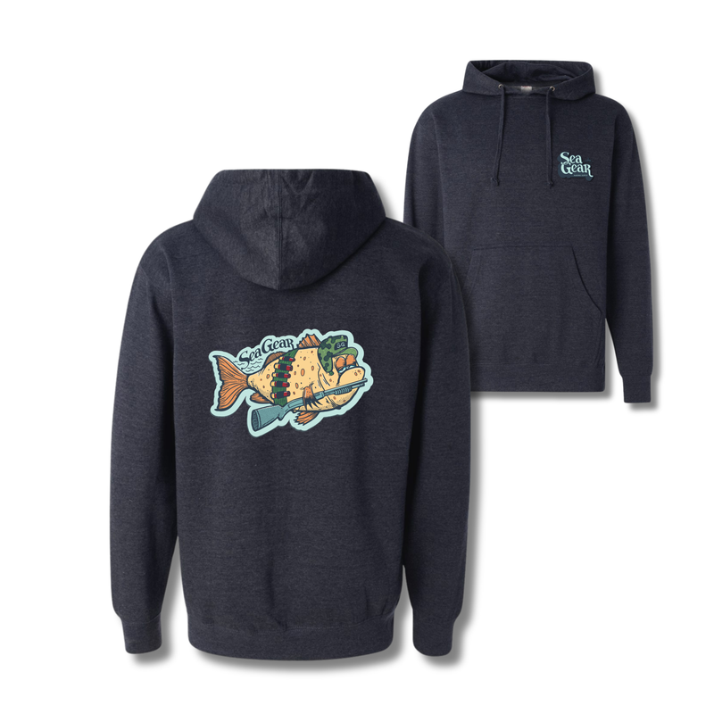 Sea Gear Salty Fish Unisex Hooded Sweatshirt