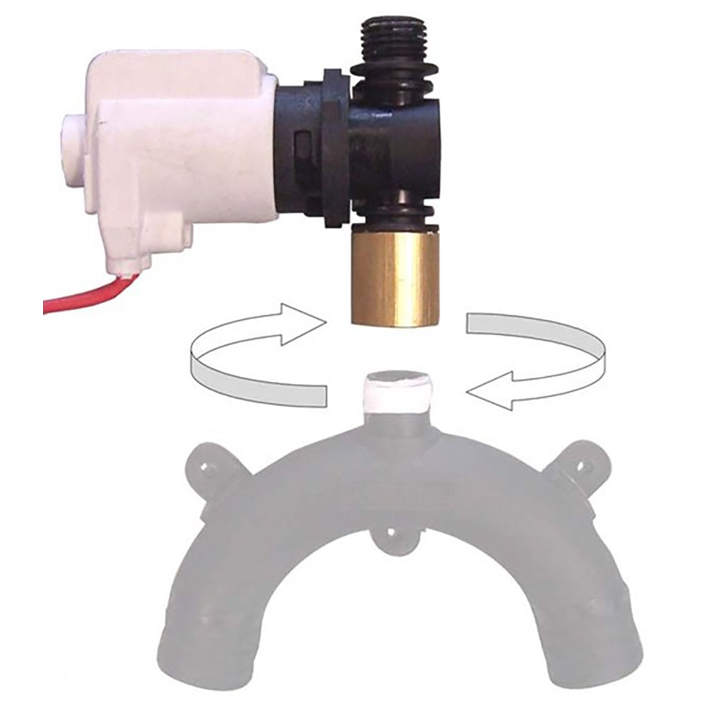 Jabsco Vented Loop Solenoid Valve for 37010 Series Toilet