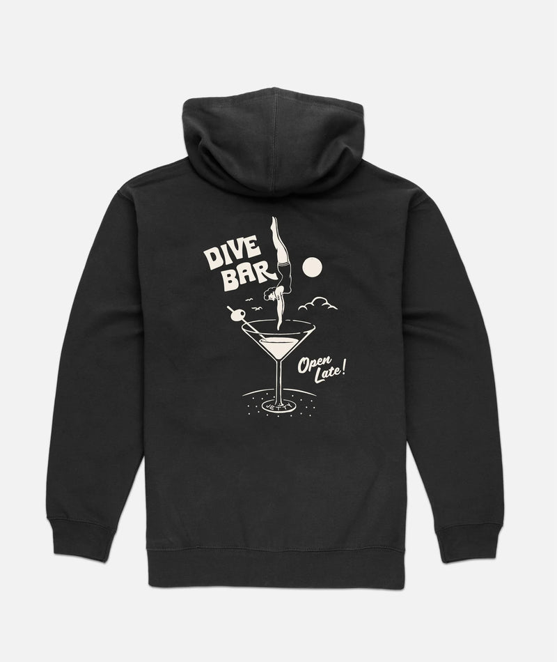 Jetty Dive Bar Hoodie Charcoal / 2X-Large