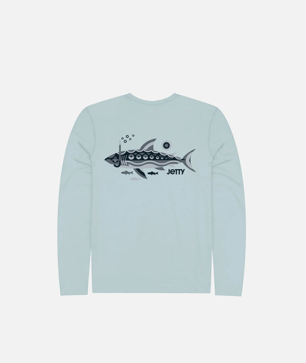 Jetty Geogill UV Long Sleeve Light Blue / 2T