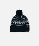 Jetty Nor-east Jacquard Beanie Navy / One Size