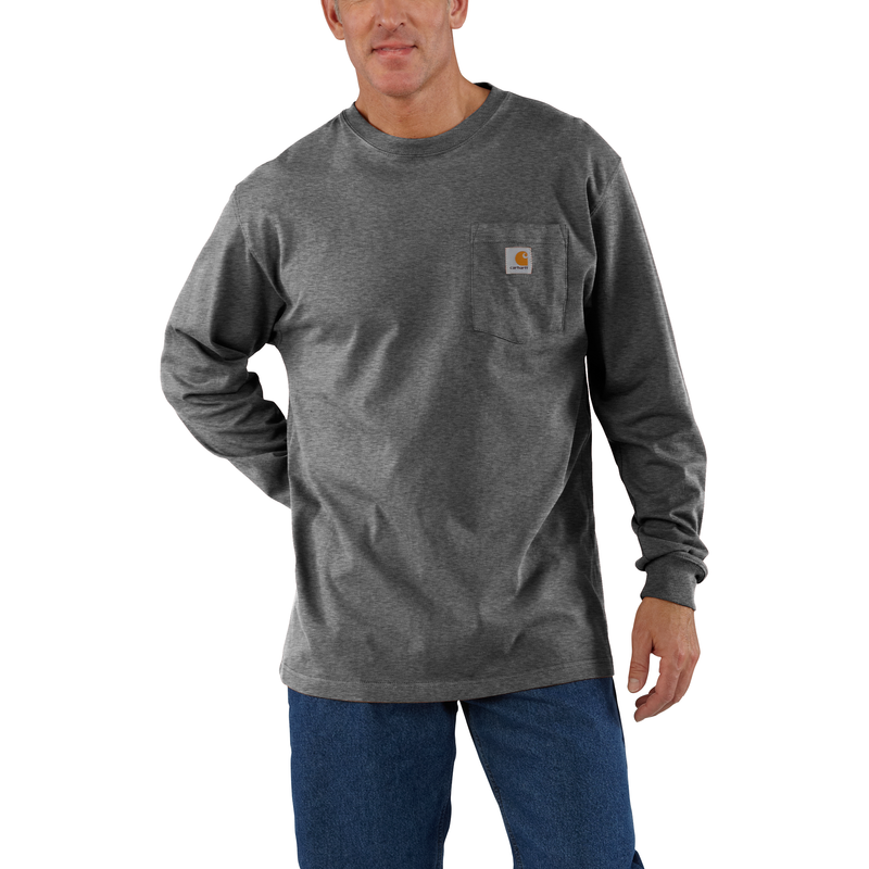 Carhartt Loose Fit Heavyweight Long Sleeve Pocket T-Shirt