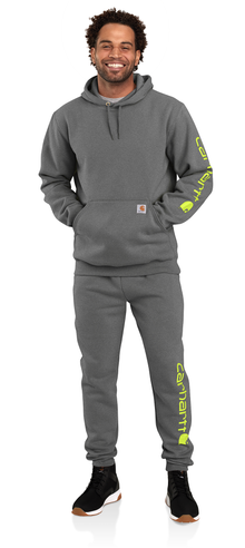 Carhartt - Loose Fit Midweight Tapered Graphic Sweatpants — Sea