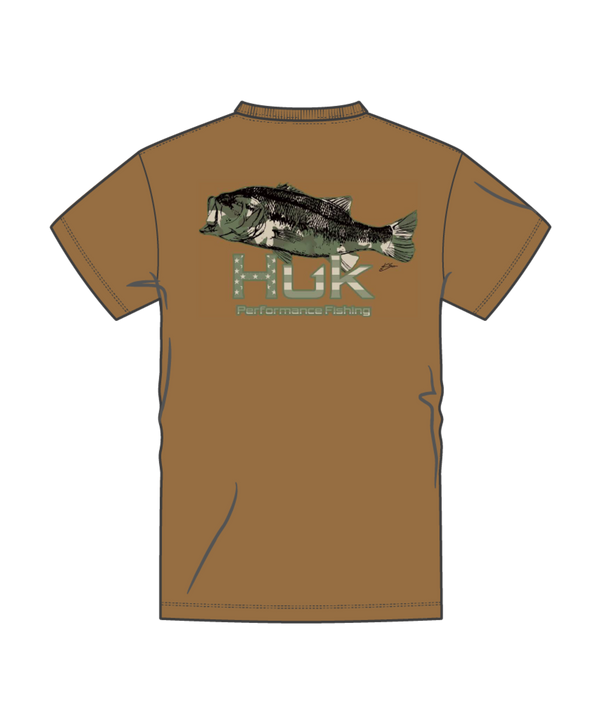 Huk Kc Camo Bass Tee