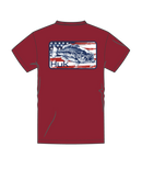 Huk Kc Painted Stripes Tee