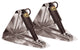Lenco 14inx12in High Performan Trim Tab Kit 12v Requires Switch