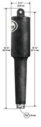 Lenco 4 1/4in Stroke XD Actuator 5/16in x 3/8in 12v