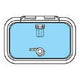 Lewmar Size 20 Ocean Series Hatch Flange Base