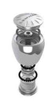 Lewmar Power Grip Knob Stainless Steel with Rim Clamp