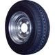 Loadstar Bias Tire and Wheel (Rim) Assembly 530-12 5 Hole 4 Ply