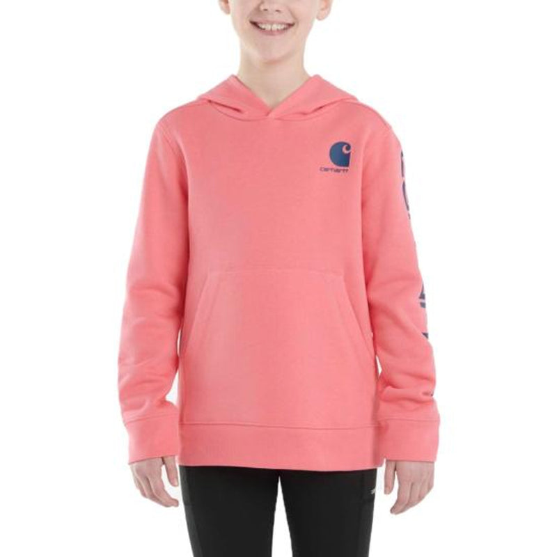 Carhartt Girls' Long-Sleeve Graphic Sweatshirt