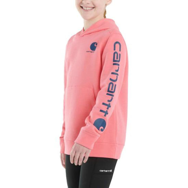 Carhartt Girls' Long-Sleeve Graphic Sweatshirt