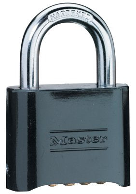 Master Lock - Reset Combination Lock Black