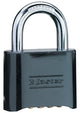 Master Lock - Reset Combination Lock Black